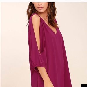 Lulus shift dress - Magenta